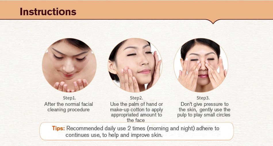 HOREC White Rice Whitening Serum Face Moisturizing Cream Anti Wrinkle Anti Aging Face Fine Lines Acne Treatment Skin Care 15ml