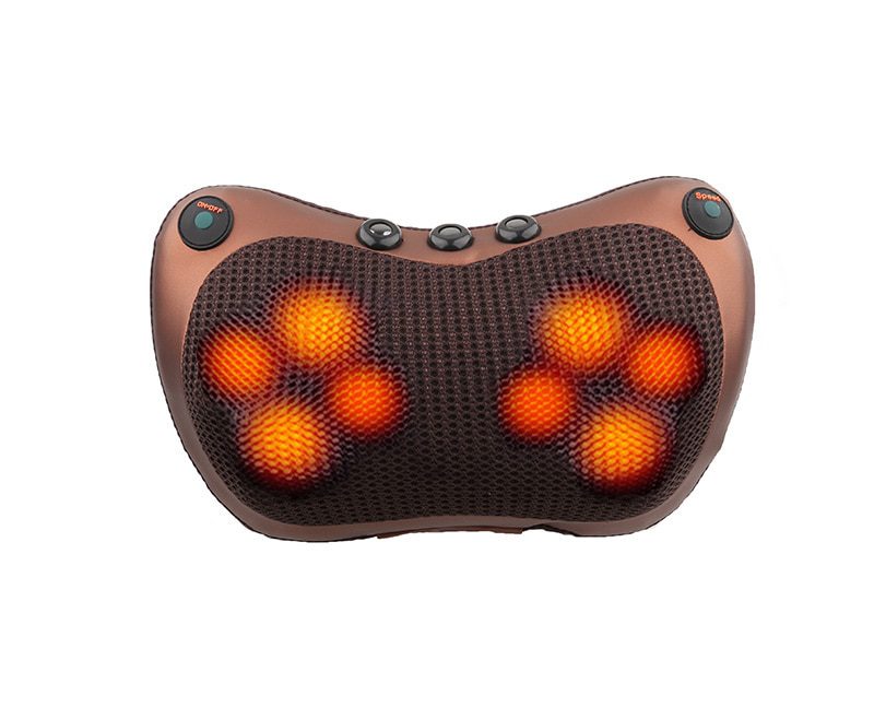 Relaxation Massage Pillow Vibrator Electric Shoulder Back Heating Kneading Infrared therapy for shiatsu Neck Massage