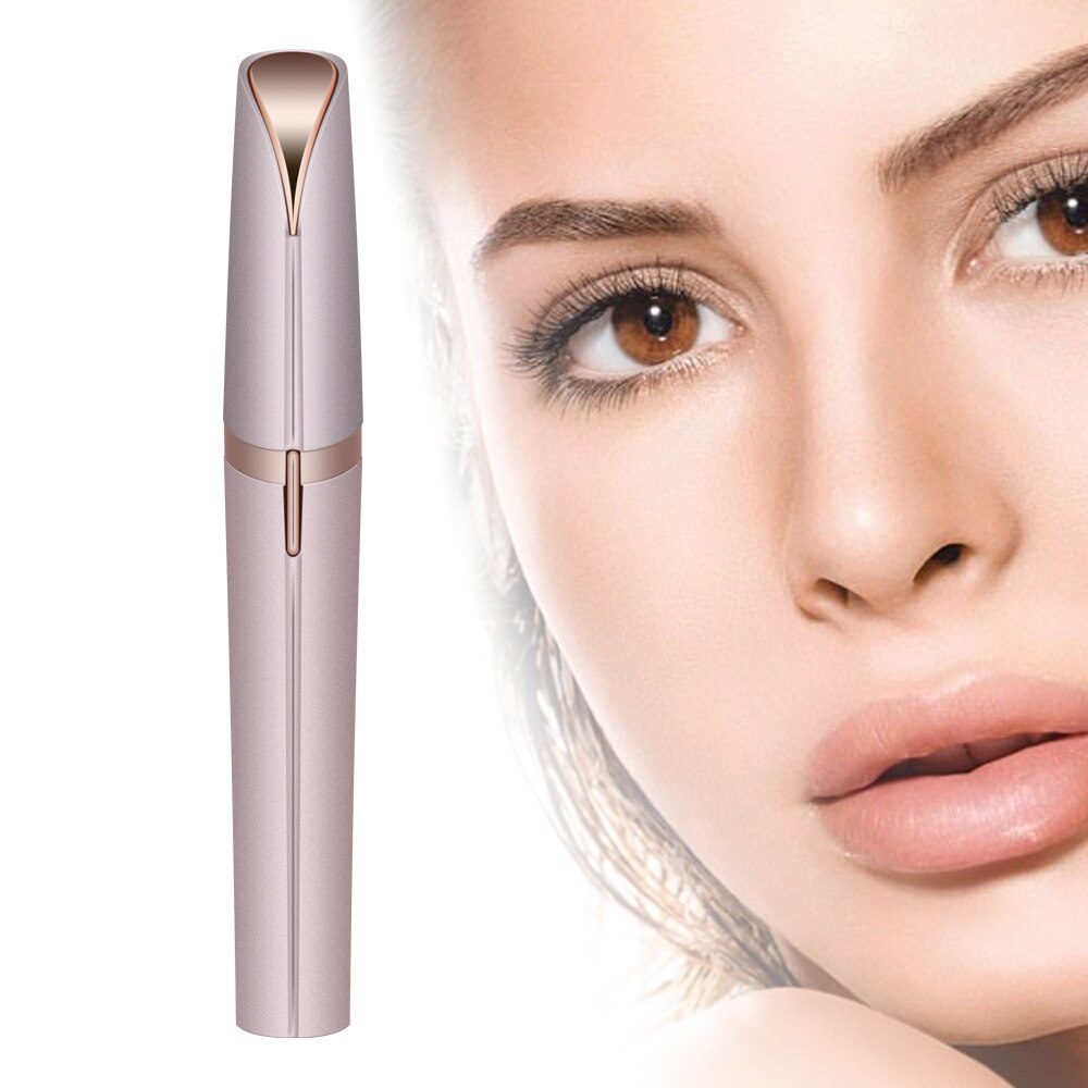 Electric Face Eyebrow Hair Remover Epilator Mini Eyebrow Shaver Razor Instant Painless Portable Epilator Shaving Eyebrow Trimmer