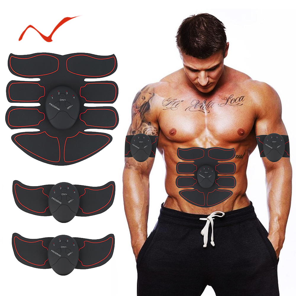 Smart EMS Hips Trainer Electric Muscle Stimulator Wireless Buttocks Abdominal ABS Stimulator Fitness Body Slimming Massager