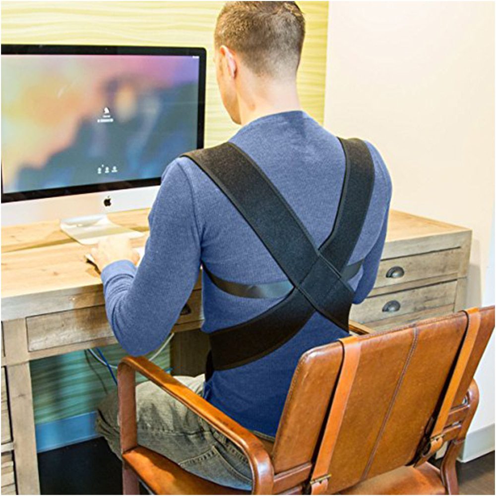 Adjustable Corrector X-Shape Corset Back Brace Straightener Upper Shoulder Spine Support Belt Posture Correction For Men Women