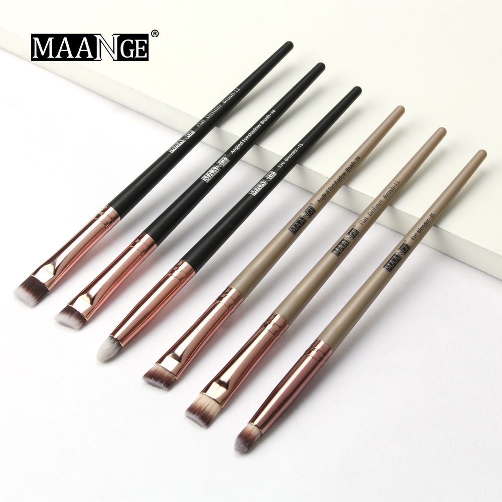 MAANGE Pro  3/5/12 pcs/lot  Makeup Brushes Set Eye Shadow Blending Eyeliner Eyelash Eyebrow Brushes For Makeup New