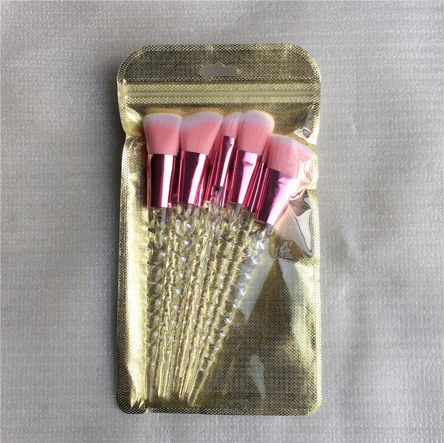 10pcs Unicorn Makeup Brushes Sets Maquiagem Foundation Powder Cosmetic Blush Eyeshadow Women Beauty Glitter Make Up Brush Tools