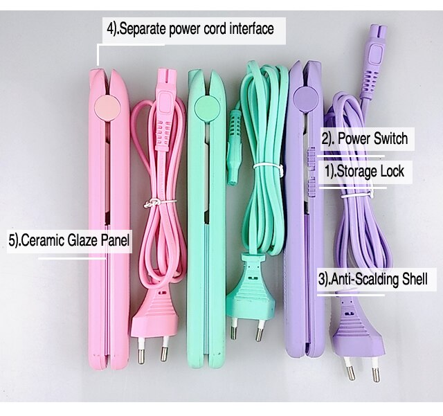 2020 new concept Hair straightener Iron Ceramic Straightening Corrugated Curling Iron Styling Tools Hair Curler