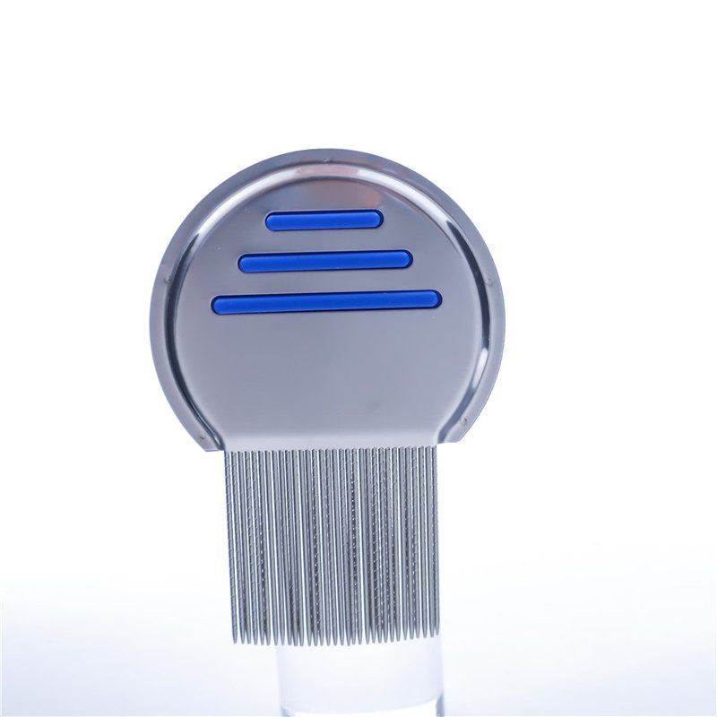 1PC Stainless Steel Kids Hair Terminator Lice Comb Nit Free Rid Headlice Super Density Teeth Remove Nits Comb Hair Tool Dropship