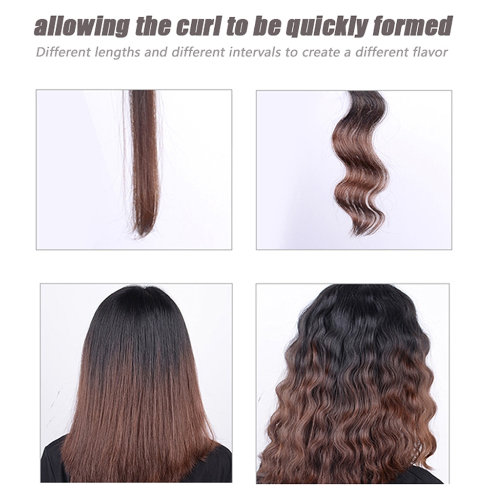 Kemei Curling hair curler Professional hair care & styling tools Wave Hair styler curling irons Hair crimper krultang iron   5