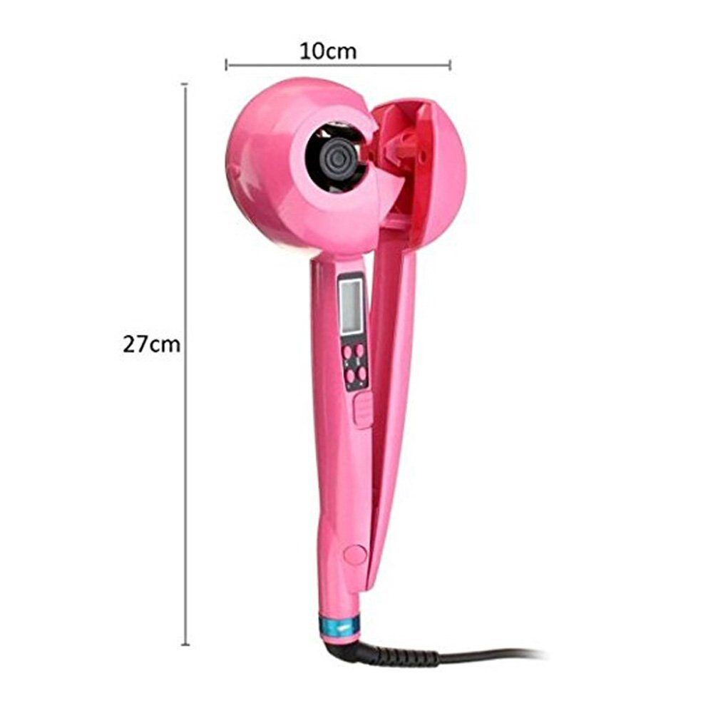 New Automatic LCD Anti-Scalding Curling Iron Hair Heating Curler Wand Styling Tools Styler Curl Iron Ceramic Curlers Spiral WXB