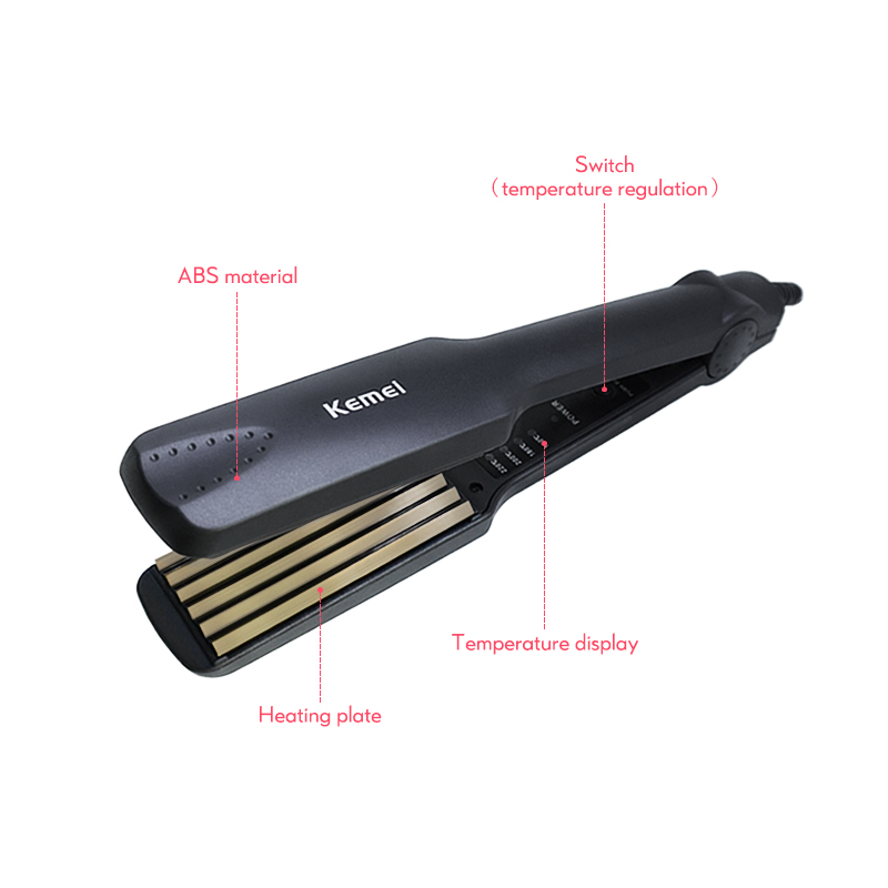 Professional Small corrugation Hair Curler Tourmaline Ceramics Curling Iron Adjustable Temperature Hair Styling Tools 40D