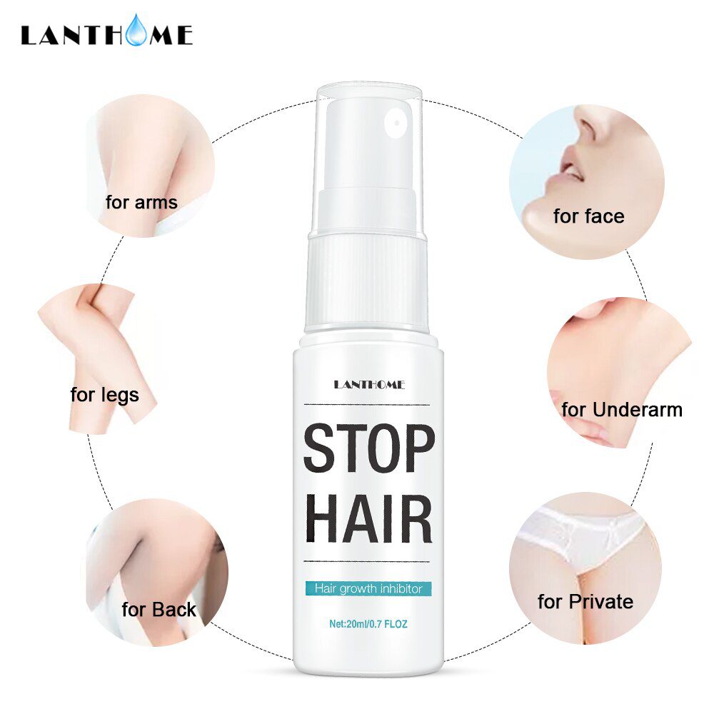 Prevents Hair Growth Inhibitor Spray after Hair Removal Use Whole Body Leg Body Armpit Facial Depilation Essence Liquid TSLM1