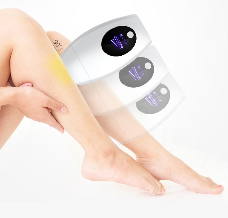 600000 flash professional permanent IPL Laser Depilator LCD laser hair removal Photoepilator women painless hair remover machine