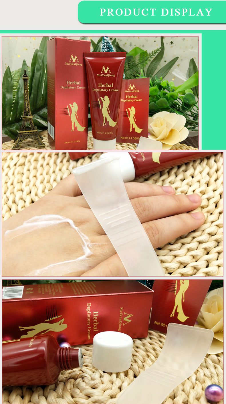 Unisex Herbal Hair Removal Cream Painless Hair Removal Removes Underarm Leg Hair Body Care Gentle Not Stimulating