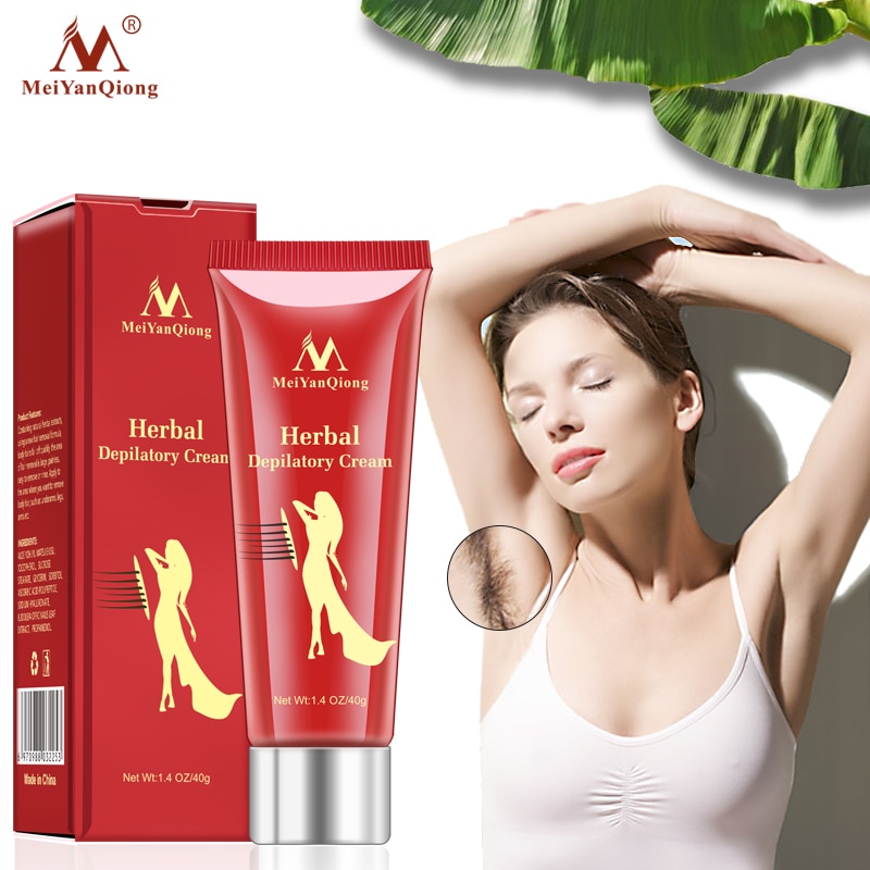 Unisex Herbal Hair Removal Cream Painless Hair Removal Removes Underarm Leg Hair Body Care Gentle Not Stimulating