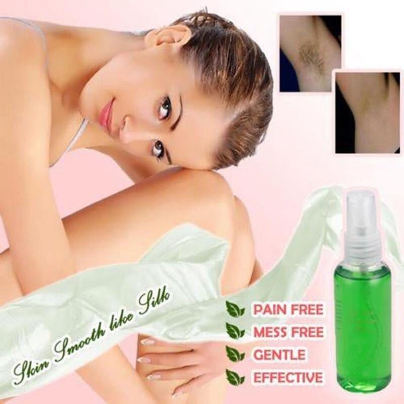 1PCS/2PCS/3PCS/4PCS/5PCS Smooth Body Hair Removal Spray PRE & After Wax Treatment Spray