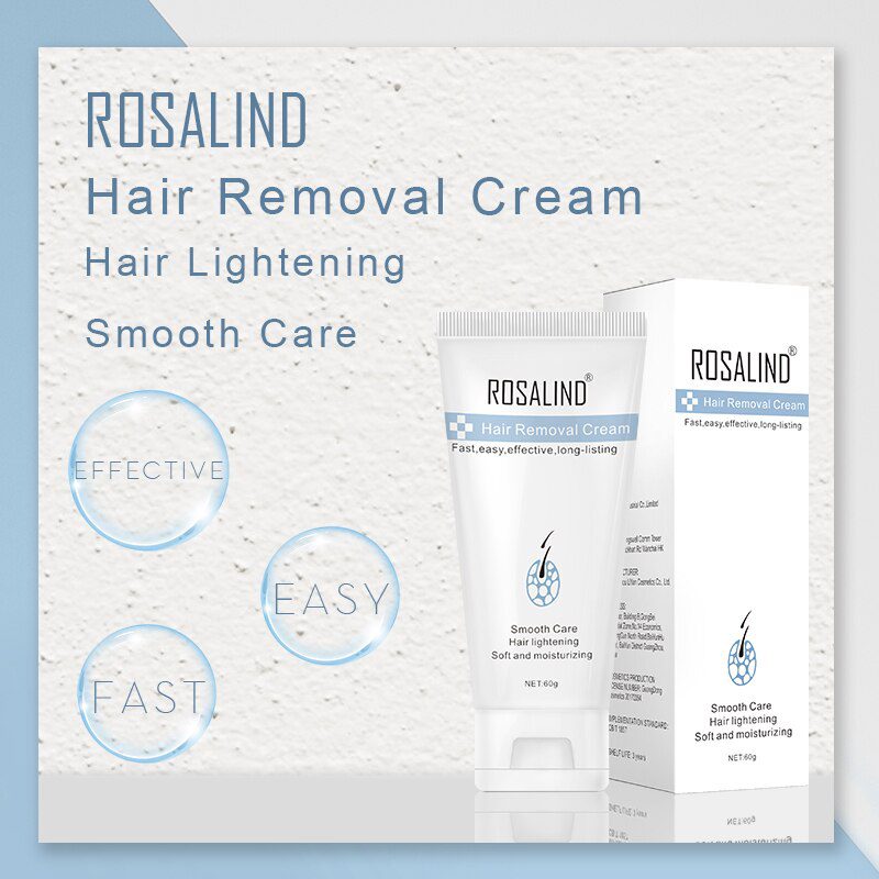 ROSALIND Hair Removal Cream Underarm Hand Leg Body Painless Effective depiladora Facial Hair Remover Lightening Smooth Care ROSALIND Hair Removal Cream Underarm Hand Leg Body Painless Effective depiladora Facial Hair Remover Lightening Smooth Care