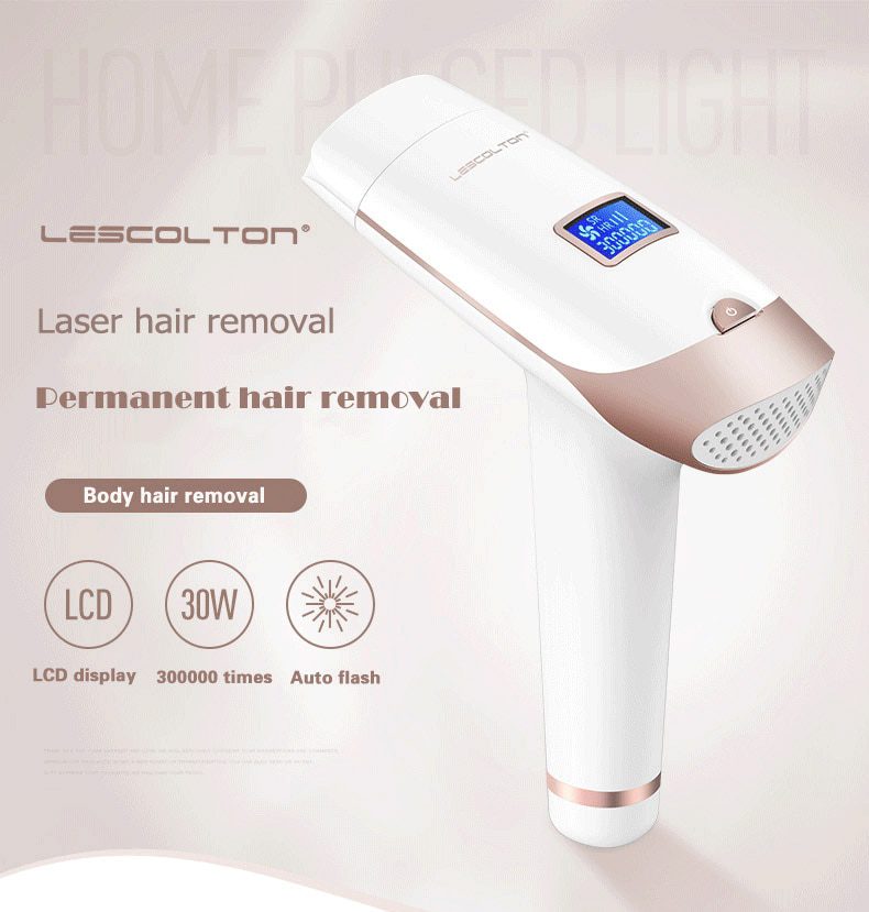 Lescolton 3in1 700000 pulsed IPL Laser Hair Removal Device Permanent Hair Removal IPL laser Epilator Armpit Hair Removal machine