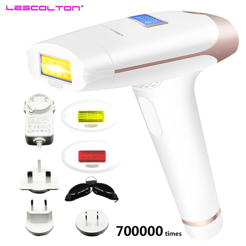 Lescolton 3in1 700000 pulsed IPL Laser Hair Removal Device Permanent Hair Removal IPL laser Epilator Armpit Hair Removal machine