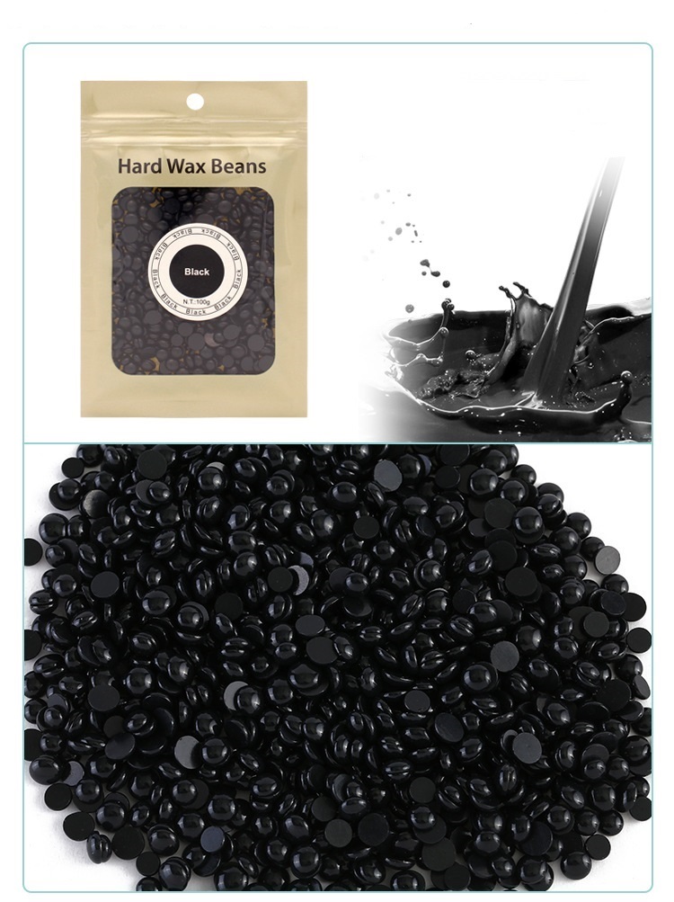 Pearl Hard Wax Beans Hot Film Wax Bead Hair Removal Wax Depilatory Removing Unwanted Hairs in Legs and Other Body Parts
