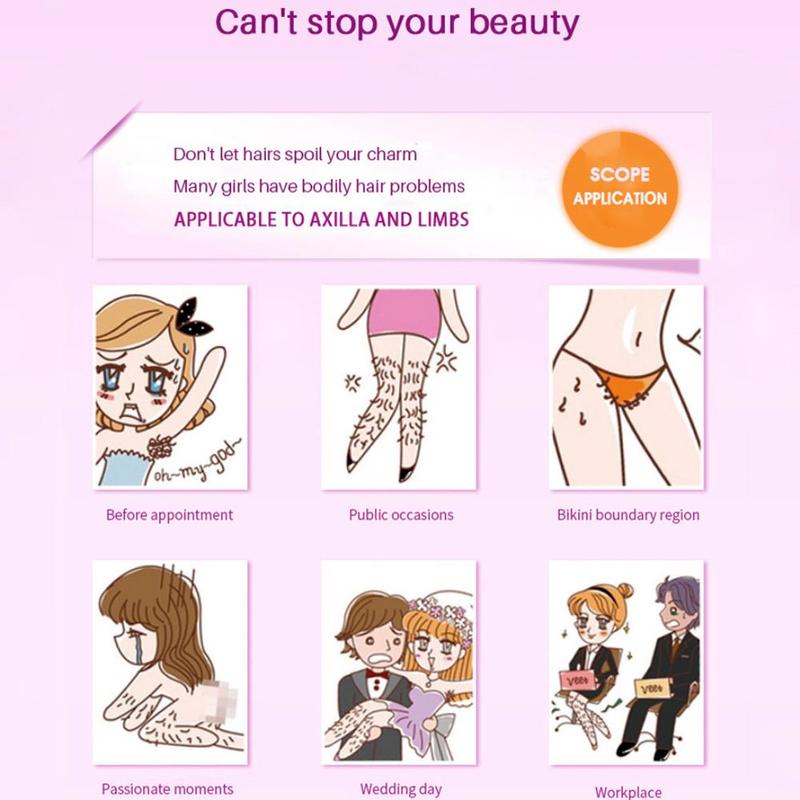 Painless Hair Removal Cream Spray Away Depilatory Bubble Wax Body Bikini Legs Hair Remover Foam Mousse in Spray Bottle Dropship