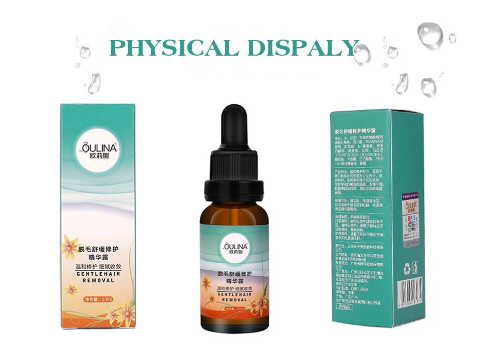 Hair Removal repair Essence liquid Hyaluronic Acid Hair removal Serum Hair Growth Inhibitor For Depilation Facial Leg Body Care