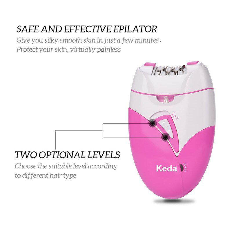 Woman's Epilator USB Charge Hair Removal Machine Electric Rechargeable Lady Shaving Trimmer Hair Removal