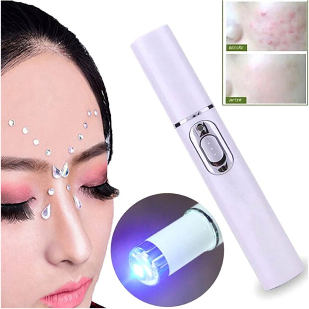 KD-7910 Blue Light Therapy Pen Scar Acne Removal Face Skin Care Portable Beauty Pen Scar Wrinkle Remover Device Acne Laser Pen