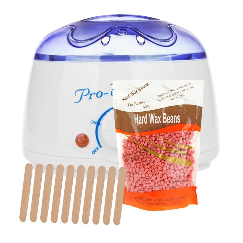 200cc 500cc Hand Wax Machine Hot Paraffin Wax Warmer Heater Body Depilatory Salon SPA Hair Removal Tool with Wax Dropshipping