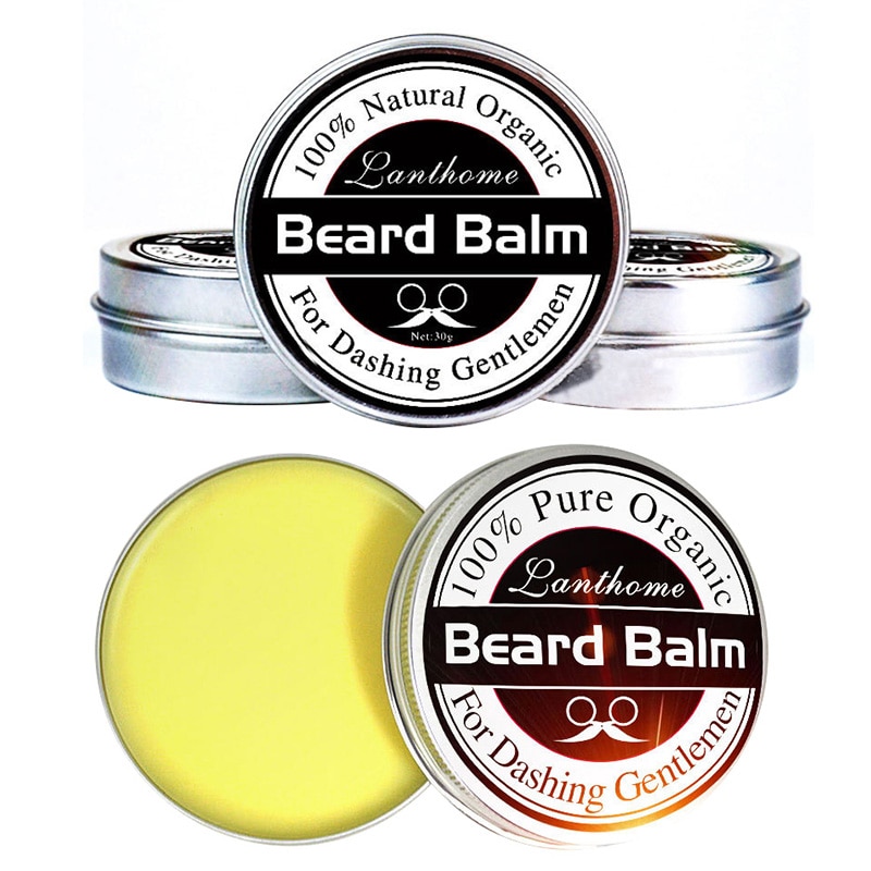 Charming Pro Natural Conditioner Balm for Beard Growth and Organic Moustache Wax for Caring Smooth Styling Universal TSLM1
