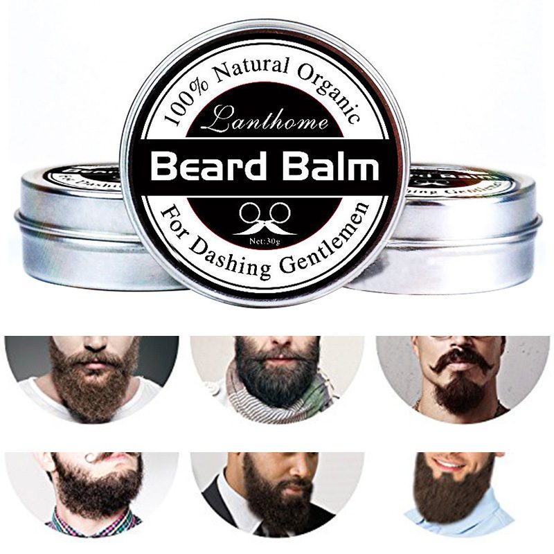 Charming Pro Natural Conditioner Balm for Beard Growth and Organic Moustache Wax for Caring Smooth Styling Universal TSLM1