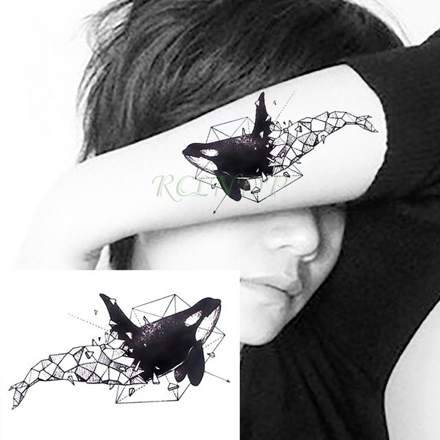 Waterproof Temporary Tattoo Stickers Moon Hill forest star Fake Tatto Flash Tatoo Tatouage Body Art Hand Foot for Girl Women Men