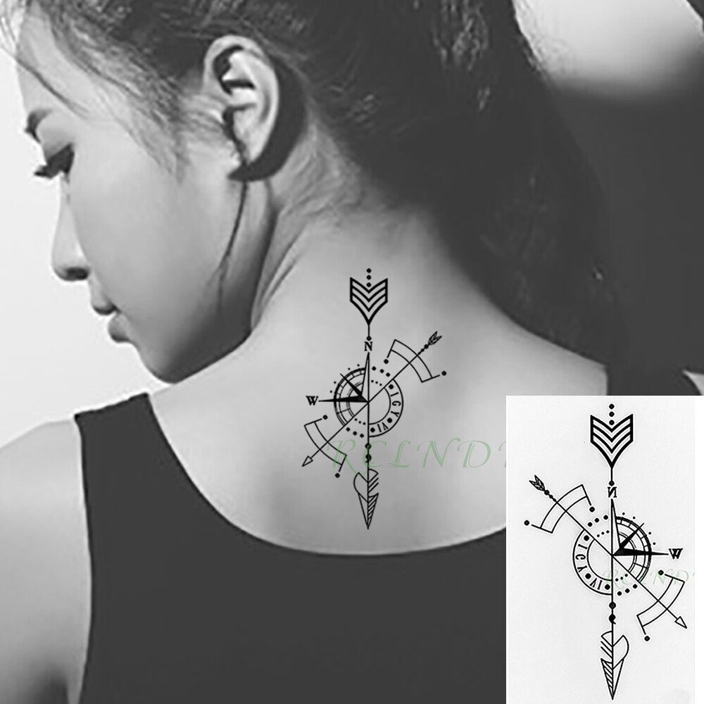 Waterproof Temporary Tattoo Stickers Moon Hill forest star Fake Tatto Flash Tatoo Tatouage Body Art Hand Foot for Girl Women Men