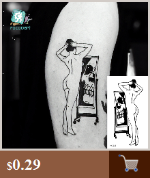 Water Transfer Tattoo Minimalist small sun moon tattoo Body Art Waterproof Temporary fake Tattoo for man woman kid 10.5*6cm