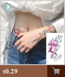 Water Transfer Tattoo Minimalist small sun moon tattoo Body Art Waterproof Temporary fake Tattoo for man woman kid 10.5*6cm