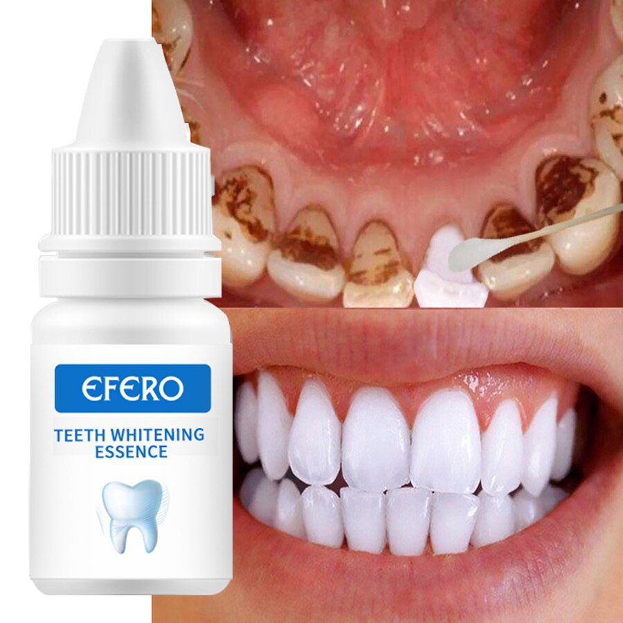 EFERO Teeth Whitening Serum Gel Dental Oral Hygiene Effective Remove Stains Plaque Teeth Cleaning Essence Dental Care Toothpaste