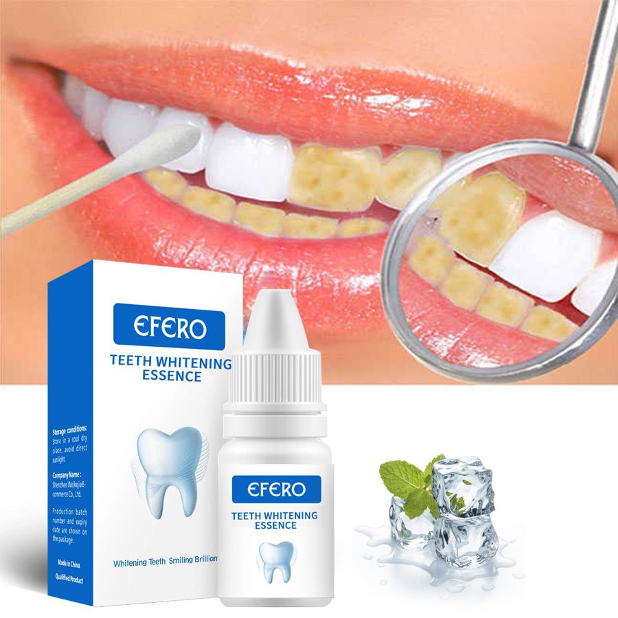 EFERO Teeth Whitening Serum Gel Dental Oral Hygiene Effective Remove Stains Plaque Teeth Cleaning Essence Dental Care Toothpaste