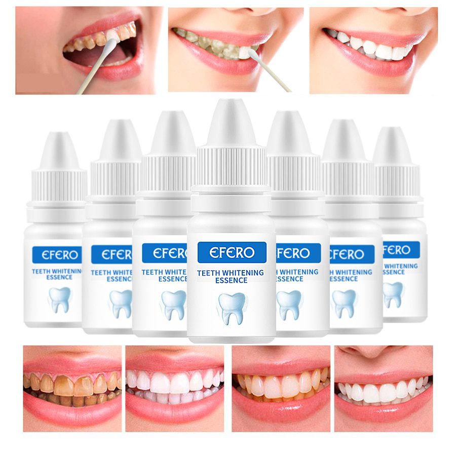 EFERO Teeth Whitening Serum Gel Dental Oral Hygiene Effective Remove Stains Plaque Teeth Cleaning Essence Dental Care Toothpaste