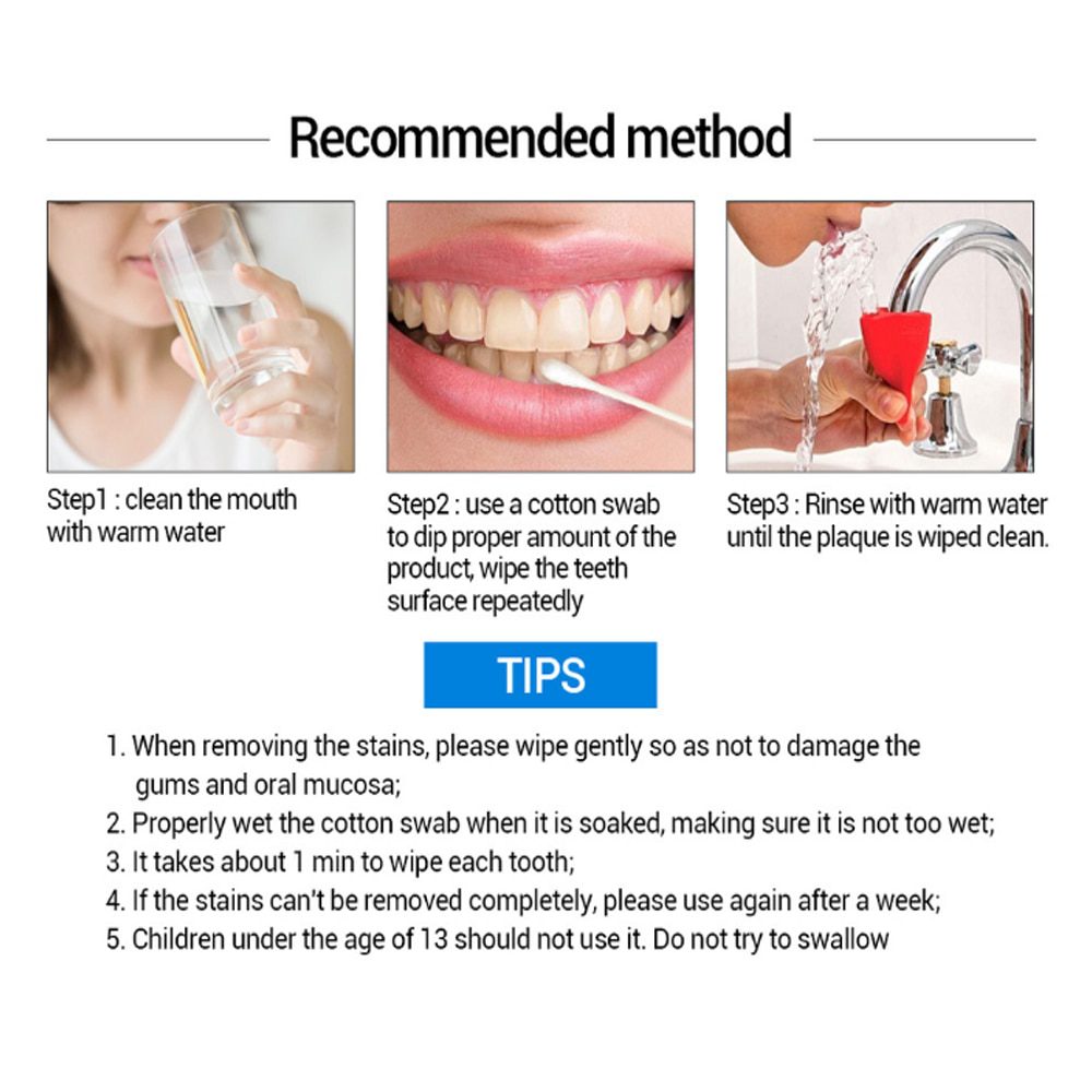 LANBENA Teeth Whitening Essence Powder Oral Hygiene Cleaning Serum Removes Plaque Stains Tooth Bleaching Dental Tools Toothpaste