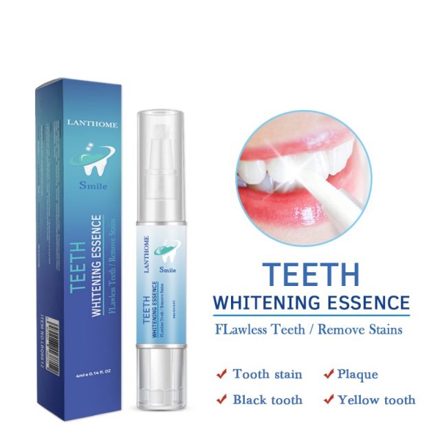 LANBENA 4ml Dental Lab Gel Teeth Whitening Pen with Teeth Whitening