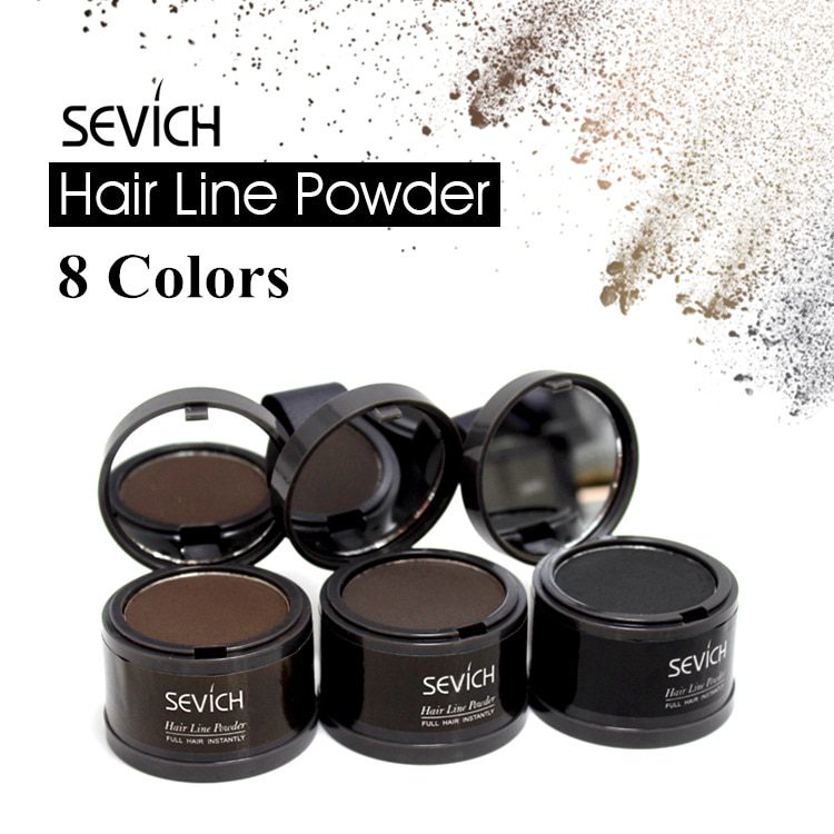 Water Proof hair line powder in hair color Edge control Hair Line Shadow Makeup Hair Concealer Root Cover Up Unisex Instantly