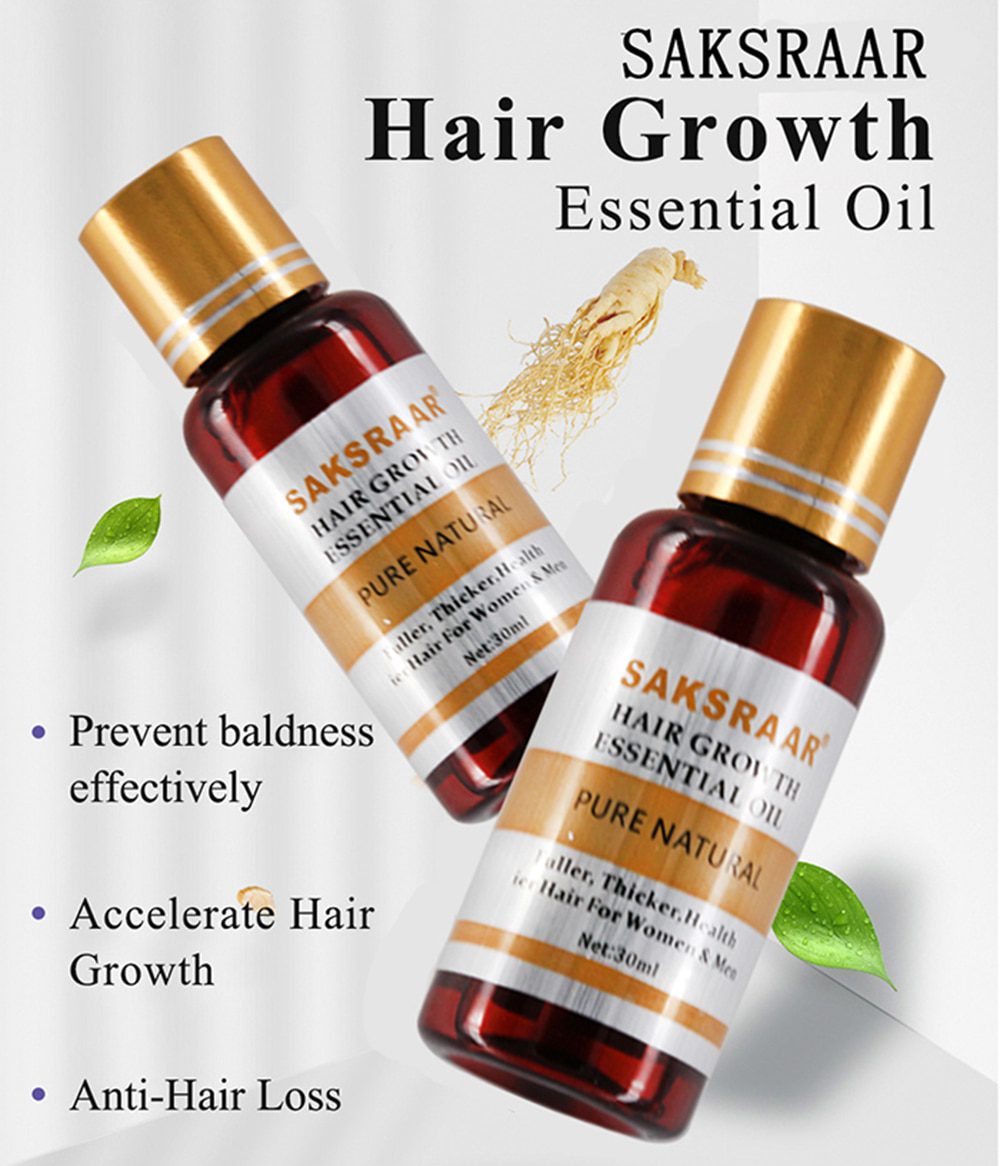 Hair Care Hair Growth Essential Oils Essence Original Authentic 100% Hair Loss Liquid Health Care Beauty Dense Hair Growth Serum