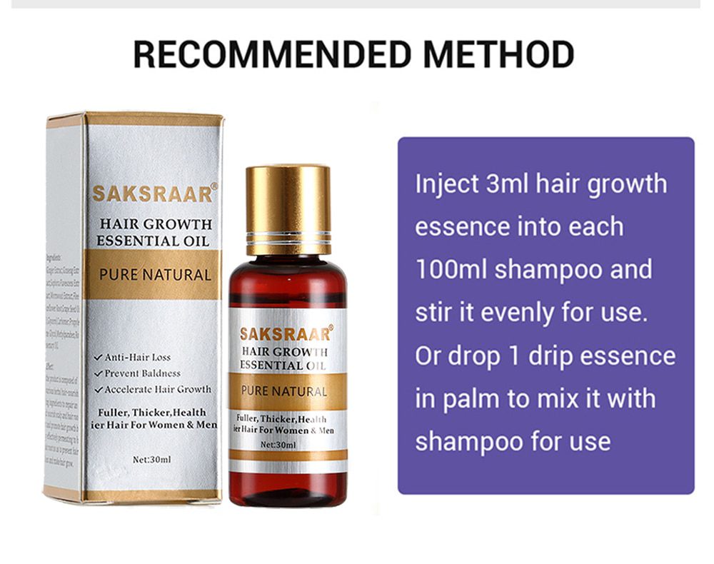 Hair Care Hair Growth Essential Oils Essence Original Authentic 100% Hair Loss Liquid Health Care Beauty Dense Hair Growth Serum