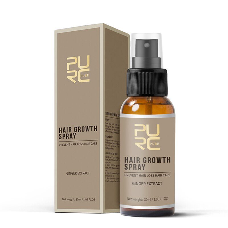 PURC 2019 New Hair Growth Spray Fast Grow Hair hair lossTreatment Preventing Hair Loss 30ml