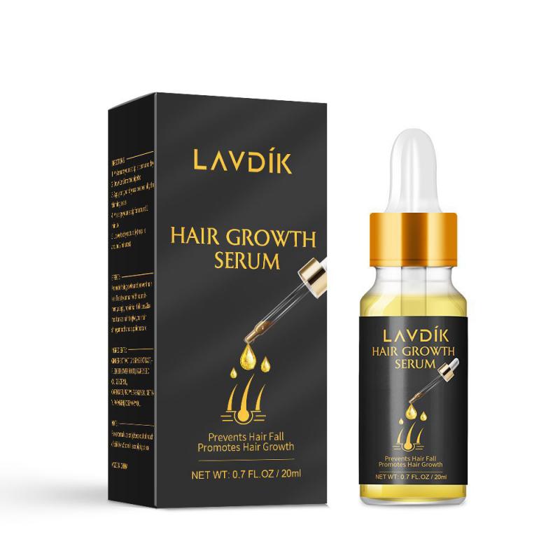 LAVDIK Ginger Fast Hair Growth Serum Essential Oil Anti Preventing Hair Lose Liquid Damaged Hair Repair Growing Dropship TSLM1