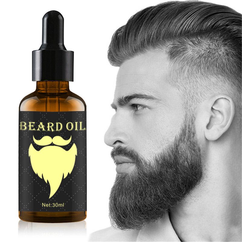 100% Natural 30ML Accelerate Facial Hair Grow Beard Essential Oil Hair and Beard Growth Oil Men Beard Grooming Products TSLM2