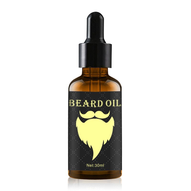 100% Natural 30ML Accelerate Facial Hair Grow Beard Essential Oil Hair and Beard Growth Oil Men Beard Grooming Products TSLM2