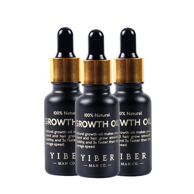 Men Beard Growth  Oil Kit Soften Hair Growth Nourishing Enhancer Beard Wax Balm Moustache Oil Leave-In Conditioner Beard Care