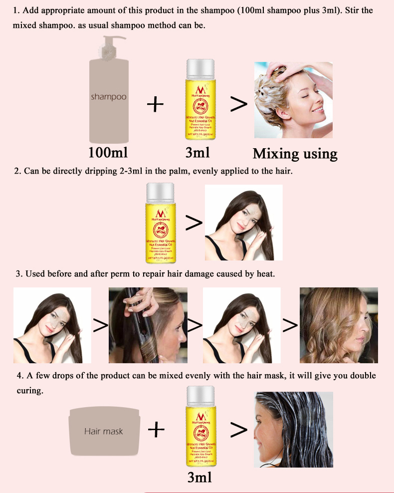 New Arrival Andrea Hair Growth Products Ginger Oil Hair Growth Faster Grow Hair Ginger Shampoo Stop Hair Loss Treatment