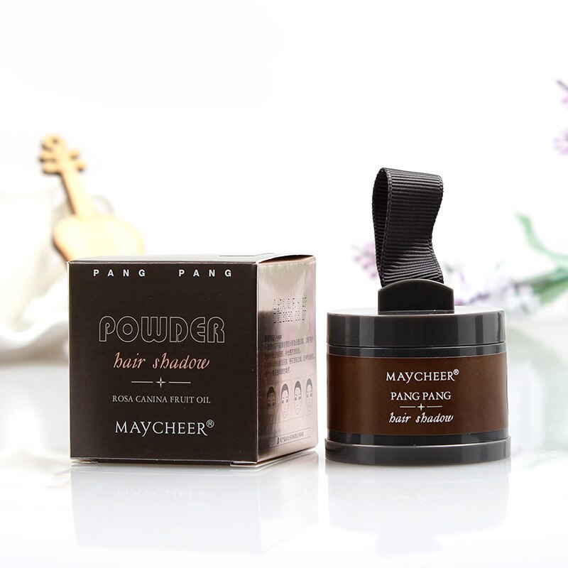 MAYCHEER Hair Fluffy Powder Instantly Black Root Cover Up Natural Instant Hair Line Shadow Powder full Hair Concealer Coverage