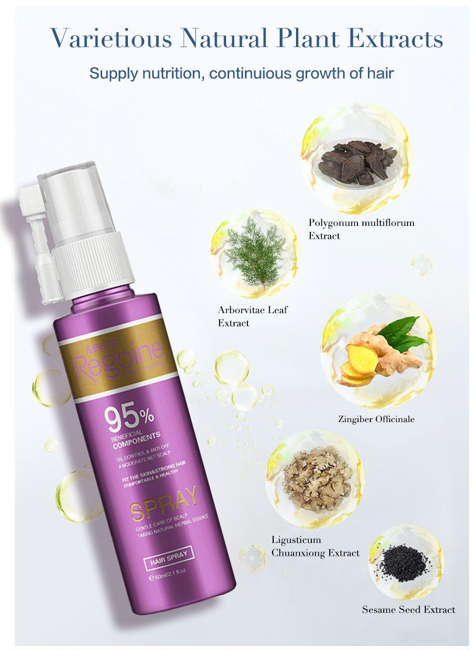 Hair Growth Essence Oil Anti Hair Loss Treatment for Hair Growth Hair Care Anti Preventing Hair Loss Products Hair Tonic