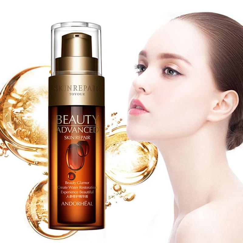 Anti Wrinkle Face Serum Hyaluronic Acid Ginseng Vitaminis Collagen Pore