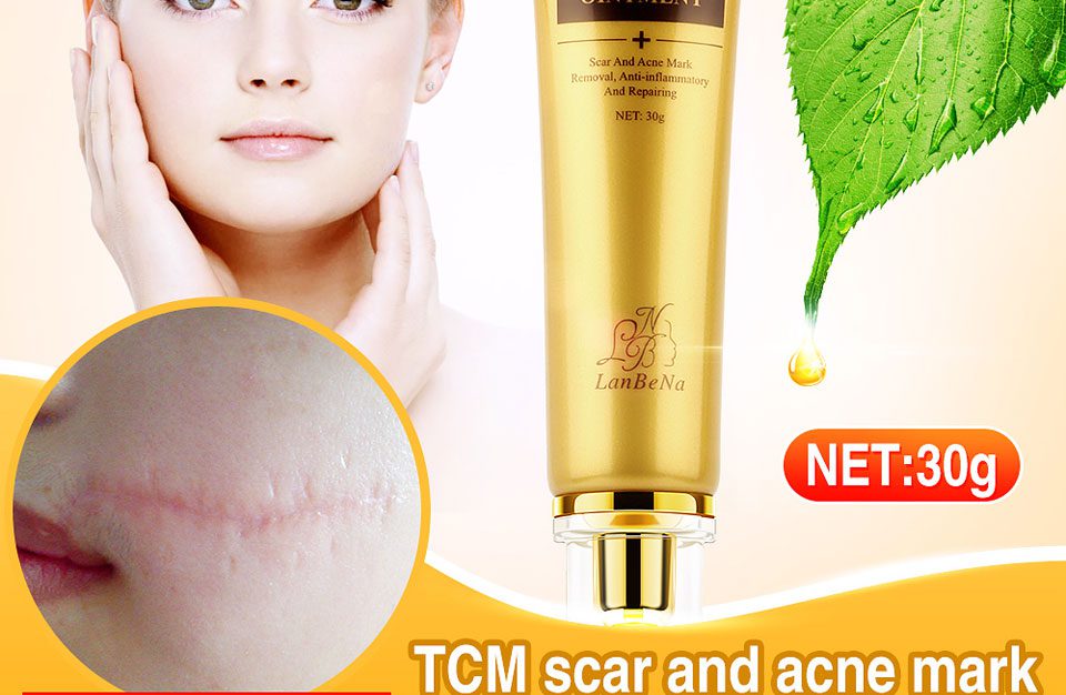 LANBENA Acne Scar Removal Strentch Marks Acne Treatment Shrink Pores Gel Bleaching Essence Whitening  Face Cream Skin Care